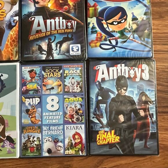 NEW Kids DVD Lot Bundle of 12 Mostly Animated Family Movies - Picture 4 of 6